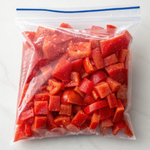 Morron rojo por kilo