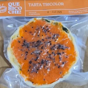 Tarta Congelada Tricolor (Espinaca, Calabaza y Ricota)